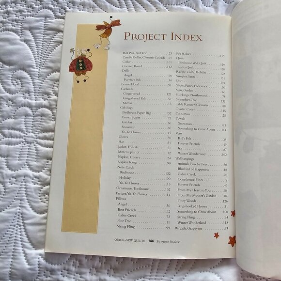 Quick-Sew Quilts Book By Best-Loved Designers Collection 1996 - Picture 10 of 11